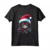 Pixie Bob Cat Christmas Graphic Tee per Uomo Donna - Maglietta Divertente Natale - Ideale come Regalo per Uomini, Donne, Ragazzi e Ragazze