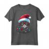 Pixie Bob Cat Christmas Graphic Tee per Uomo Donna - Maglietta Divertente Natale - Ideale come Regalo per Uomini, Donne, Ragazzi e Ragazze