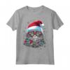 Pixie Bob Cat Christmas Graphic Tee per Uomo Donna - Maglietta Divertente Natale - Ideale come Regalo per Uomini, Donne, Ragazzi e Ragazze
