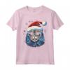 Pixie Bob Cat Christmas Graphic Tee per uomo donna - Maglietta divertente Natale con gatto Pixie Bob - Regalo unico per tutti