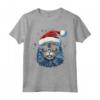 Pixie Bob Cat Christmas Graphic Tee per uomo donna - Maglietta divertente Natale con gatto Pixie Bob - Regalo unico per tutti