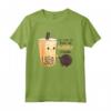 Kawaii Cute Anime Otaku Giapponese Boba Tea Bubbly Inside - Maglietta Regalo per Amanti degli Anime e del Tè Boba