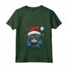 Pixie Bob Cat Christmas Graphic Tee per Uomo Donna - Maglietta Divertente Natale con Collo a V - Regalo Gatto Pixie Bob