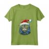 Pixie Bob Cat Christmas Graphic Tee per Uomo Donna - Maglietta Divertente Natale con Collo a V - Regalo Gatto Pixie Bob