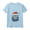 Pixie Bob Cat Christmas Graphic Tee per Uomo Donna - Maglietta Divertente Natale con Collo a V - Regalo Gatto Pixie Bob