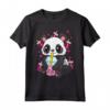 Boba Bubble Tea Panda Drinking Boba Maglietta - Cute Panda Design for Boba Lovers - Great Gift Idea