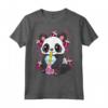 Boba Bubble Tea Panda Drinking Boba Maglietta - Cute Panda Design for Boba Lovers - Great Gift Idea