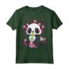 Boba Bubble Tea Panda Drinking Boba Maglietta - Cute Panda Design for Boba Lovers - Great Gift Idea
