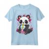 Boba Bubble Tea Panda Drinking Boba Maglietta - Cute Panda Design for Boba Lovers - Great Gift Idea