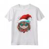 Pixie Bob Cat Christmas Graphic Tee - Maglietta divertente per Natale - Ideale per Uomo, Donna e Regali di Natale