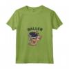 Donna Baller fun - Funny Boba Tea Design - Maglietta con Collo a V per Amanti del Tè Boba