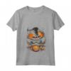 Pixie_Bob Cat Halloween Graphic Tees per Uomo Donna - Maglietta Divertente Personalizzata Halloween con Collo a V - Ideale per Uomini, Donne, Ragazzi e Ragazze tutto l'Anno
