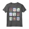 HapTiger Pixar Up Movie Scene Squares Maglietta - Officially Licensed Apparel for Up Movie Fans - Adventure is Out There!