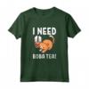 HapTiger e Cat Lover - Maglietta per Amanti dei Gatti e del Tè - Ideale per Shopping all'Aperto o Negozio