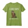 Divertente Mi piacciono i gatti Pixie-Bobs e forse 3 persone Maglietta - Regalo per Amanti dei Gatti - Design Animali Domestici