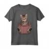 Pixie-bob Gatto in Tasca - Maglietta per Amanti dei Gatti - Regalo per Mamma Gatto o Papà Gatto