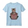 Pixie-bob Gatto in Tasca - Maglietta per Amanti dei Gatti - Regalo per Mamma Gatto o Papà Gatto