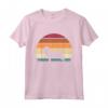 Retro Vintage Sunset Kitten Feline Pet Pixie Bob Cat Maglietta - Unique Cat Lover Tee for Pet Owners