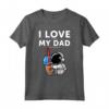 Funny Astronaut Bubble Boba Maglietta - I Love It When My Dad Buys Me Boba - Ideale come Regalo per Amanti del Tè e Cibi Asiatici