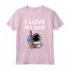 Funny Astronaut Bubble Boba Maglietta - I Love It When My Dad Buys Me Boba - Ideale come Regalo per Amanti del Tè e Cibi Asiatici