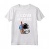 Funny Astronaut Bubble Boba Maglietta - I Love It When My Dad Buys Me Boba - Ideale come Regalo per Amanti del Tè e Cibi Asiatici