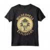 HapTiger Pixar Up Wilderness Explorer Badge Maglietta - Officially Licensed Apparel for Fans of the Movie Up - Adventure is Out There