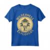 HapTiger Pixar Up Wilderness Explorer Badge Maglietta - Officially Licensed Apparel for Fans of the Movie Up - Adventure is Out There