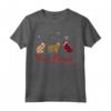 Pixi Bob Merry Christmas - Merry Christmas, motivo: leopardato Maglietta - T-shirt Gatto Babbo Natale - Regalo divertente per Amanti dei Gatti e Festeggiare il Natale