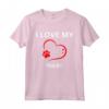 Amo il mio Gatto di Razza Pixie-Bob - Maglietta Elegante per Amanti dei Gatti - Camicia Casual Uomo o Donna