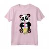 Panda Carino, Boba, Bubble Tea, Anime, Divertente Maglietta - Ideale per Appassionati - HapTiger