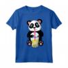 Panda Carino, Boba, Bubble Tea, Anime, Divertente Maglietta - Ideale per Appassionati - HapTiger