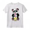 Panda Carino, Boba, Bubble Tea, Anime, Divertente Maglietta - Ideale per Appassionati - HapTiger