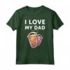 Funny Bubble - I Love It When My Dad Buys Me Boba Maglietta - Ideale per Amanti del Tè alle Bolle o del Cibo Asiatico