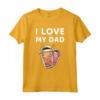 Funny Bubble - I Love It When My Dad Buys Me Boba Maglietta - Ideale per Amanti del Tè alle Bolle o del Cibo Asiatico