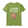 Funny Bubble - I Love It When My Dad Buys Me Boba Maglietta - Ideale per Amanti del Tè alle Bolle o del Cibo Asiatico