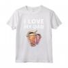 Funny Bubble - I Love It When My Dad Buys Me Boba Maglietta - Ideale per Amanti del Tè alle Bolle o del Cibo Asiatico