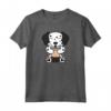 Dalmata Love - Boba Bubble Milk Tea Maglietta per Proprietari di Dalmata - Design Originale per Amanti dei Cani