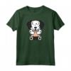 Dalmata Love - Boba Bubble Milk Tea Maglietta per Proprietari di Dalmata - Design Originale per Amanti dei Cani