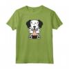 Dalmata Love - Boba Bubble Milk Tea Maglietta per Proprietari di Dalmata - Design Originale per Amanti dei Cani
