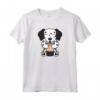 Dalmata Love - Boba Bubble Milk Tea Maglietta per Proprietari di Dalmata - Design Originale per Amanti dei Cani