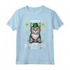 Pixie Bob Cat Happy St Catricks Day St Patricks Day Maglietta - Lucky Charm Cats Lovers - Great Gift for Irish Cat Owners