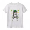 Pixie Bob Cat Happy St Catricks Day St Patricks Day Maglietta - Lucky Charm Cats Lovers - Great Gift for Irish Cat Owners