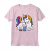 Unicorno Boba Tea Kawaii - Maglietta Tè a Bolle per Amanti degli Unicorni - Regalo Divertente per Amici