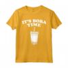 Boba Tea Funny It's Boba Time Maglietta - Bubble Tea Lover Apparel for Boba Time Enthusiasts