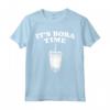 Boba Tea Funny It's Boba Time Maglietta - Bubble Tea Lover Apparel for Boba Time Enthusiasts