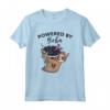 Divertente regalo di tè Boba - Funny Boba Tea Powered by Boba Maglietta - Ideale per gli Amanti del Tè Boba e del Cibo Asiatico