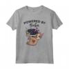 Divertente regalo di tè Boba - Funny Boba Tea Powered by Boba Maglietta - Ideale per gli Amanti del Tè Boba e del Cibo Asiatico