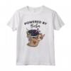 Divertente regalo di tè Boba - Funny Boba Tea Powered by Boba Maglietta - Ideale per gli Amanti del Tè Boba e del Cibo Asiatico