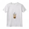 Donna Boba Tea Maglietta con Collo a V - Sip Sip Hooray for Bubble Tea Lovers - Fun Boba Apparel for Milk Tea Fans