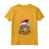 Pixie Bob Cat Christmas Graphic Tee per Uomo Donna - Maglietta Divertente Unisex - Regalo di Natale per Amanti dei Gatti